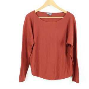 Vince Cashmere Blend scoop neck Top Size L